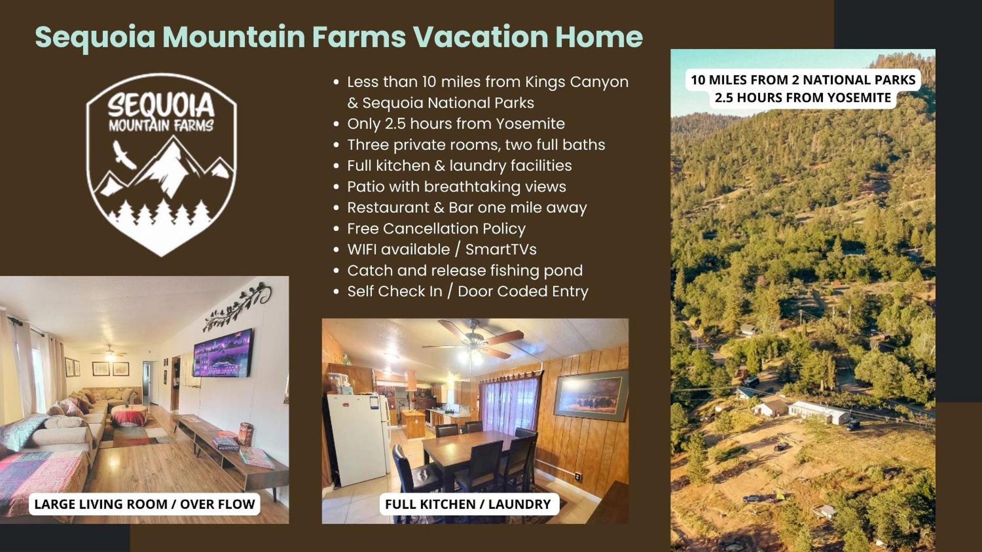 At Sequoia Mountain Farms - Bring Your Own Tent Or Rv - No Bedrooms Or Beds Provided